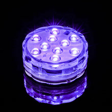 Carica l'immagine nel visualizzatore di Gallery, Set di 4 Pezzi Luce a LED RGB Sommergibile Luci Multicolori impermeabili 4 X... - Ilgrandebazar