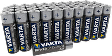 Carica l'immagine nel visualizzatore di Gallery, Varta Pile Power on Demand Confezione 40 Batterie Alcaline, 40 Pile, argento - Ilgrandebazar
