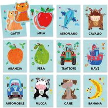 Carica l'immagine nel visualizzatore di Gallery, Headu- Baby Flashcards Montessori Gioco Educativo, Multicolore, IT21666