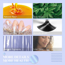 Carica l&#39;immagine nel visualizzatore di Gallery, RSTYLE Smalto Semipermanente Pastello, 6pz Smalti Semipermanenti per Unghie Professionali Kit Colori Gel Soak Off UV LED Lampada Starter Set Macaro 5ML AA-Macaro