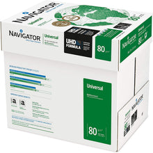 Carica l'immagine nel visualizzatore di Gallery, Navigator Universal Carta Premium per ufficio, Formato A4, 80 gr, Confezione da 5 risme da 500 Fogli