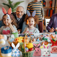 Carica l'immagine nel visualizzatore di Gallery, Daover Sacchetti Compleanno, 60 Pezzi Sacchettini Compleanno Bambini Caramelle Bambina Bambino Animali Piccoli Sacchetti Porta Per Regalini Fine Festa Coniglietto Sacchetto Bustine Regalo Pasqua