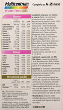 Carica l&#39;immagine nel visualizzatore di Gallery, Multicentrum Mamma Dha 30+ - 30 Compresse Capsule Molli, Integratore alimentare multivitaminico multiminerale adatto a donne in gravidanza