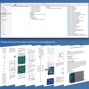 Elegoo MEGA2560 R3 Lo Starter Kit più Completo con Tutorial Italiano Compatibile con i Progetti IDE di Arduino