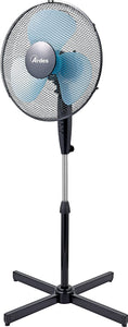 Ardes AR5EA40P Ventilatore Piantana, Nero, Pala 40 cm