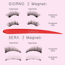 Carica l&#39;immagine nel visualizzatore di Gallery, Ciglia Finte Magnetiche 3a Generazione 3D Riutilizzabili 2 Paia Varie Misure... - Ilgrandebazar