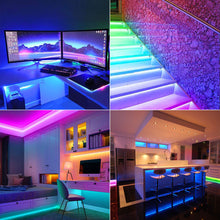 Carica l&#39;immagine nel visualizzatore di Gallery, Alexa Striscia LED Intelligente WiFi, Maxcio 5M di Luci Led 5050 5 M - Ilgrandebazar
