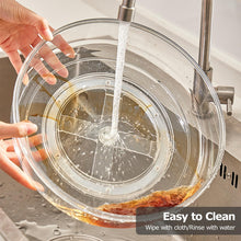 Carica l'immagine nel visualizzatore di Gallery, BillyBath Lazy Susan - Portaspezie girevole a 360° per spezie, portaspezie, senza fori, per organizer da cucina