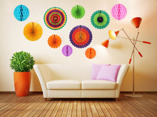 Carica l&#39;immagine nel visualizzatore di Gallery, GoFriend, decorazione per festa, 10 pezzi, in carta colorata, a viola - Ilgrandebazar