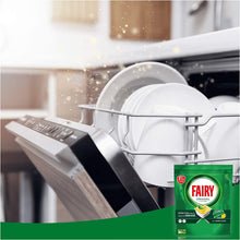Carica l'immagine nel visualizzatore di Gallery, Fairy Original Allin1 Pastiglie Lavastoviglie, 125 Cicli, 5 x 25 Capsule, Detersivo al Limone, Maxi Formato, Rimuove il Grasso Incrostato con Azione Brillante