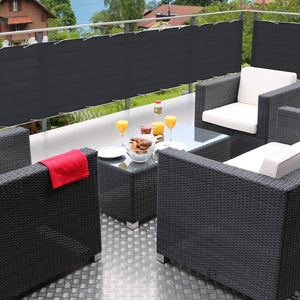 Sol Royal Frangivista e Telo frangivento per 90x500 cm (A x P), Antracite - Ilgrandebazar