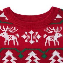 Carica l&#39;immagine nel visualizzatore di Gallery, Goodstoworld Alce Natale Abito Maglia Bambina 7 8 7-8 anni, Albero Di - Ilgrandebazar
