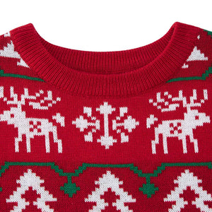 Goodstoworld Alce Natale Abito Maglia Bambina 7 8 7-8 anni, Albero Di - Ilgrandebazar