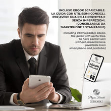 Carica l&#39;immagine nel visualizzatore di Gallery, Physis Beauté Crema Viso Antirughe Uomo alla Bava di Lumaca, Riparatrice Dopobarba, Ebook,50ml