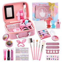 Carica l'immagine nel visualizzatore di Gallery, Set di Trucco per Ragazze, Eleanore's Diary Set Regalo Trucco per Bambini Non Tossico e Lavabile, Regalo per ragazze, Giocattolo per il trucco con custodia per il trucco per ragazze dai 3 anni
