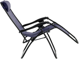 AmazonBasics - Sedia a gravità zero, Blu - Ilgrandebazar