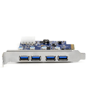 CSL - Scheda PCIe 4 Porte USB 3.0 - PCI Express 3 Plug e A: 4 porte - Ilgrandebazar