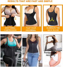 Carica l'immagine nel visualizzatore di Gallery, CHUMIAN Donna Corsetto Vita Dimagrante Body Modellante Cintura Intimo Shaper Training Vestiti Shapewear Contenitivo Snellente