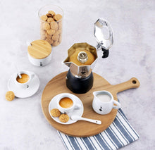 Carica l&#39;immagine nel visualizzatore di Gallery, Bialetti New Brikka 2Tz Moka Brikka, 2 Tazze, Acciaio Nero - Ilgrandebazar