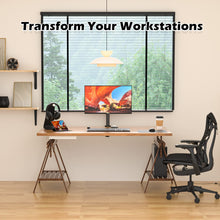 Carica l'immagine nel visualizzatore di Gallery, BONTEC Braccio Monitor Singolo per Schermo LED LCD da 13 a 32 Pollici, Ergonomica Inclinazione e Rotazione Braccio Monitor Scrivania con Morsetto, Dimensioni VESA: 75x75-100x100 mm