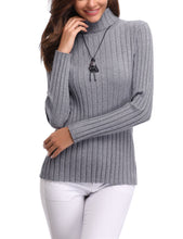 Carica l&#39;immagine nel visualizzatore di Gallery, Abollria Maglione Donna Elegante a Collo Alto Maniche Lunghe per Inverno... - Ilgrandebazar