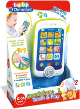 Carica l&#39;immagine nel visualizzatore di Gallery, Clementoni- Smartphone Touch &amp; Play Giocattolo, Multicolore, 14969