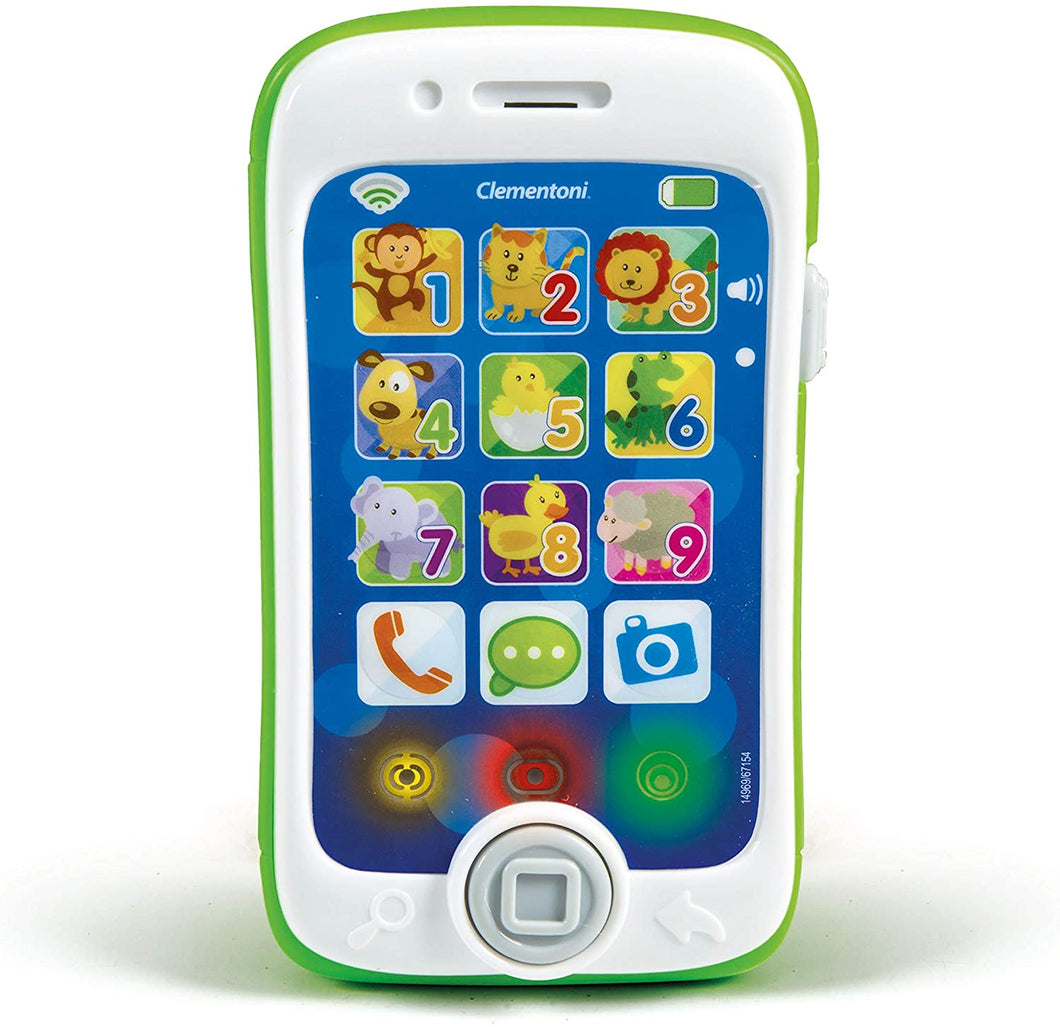 Clementoni- Smartphone Touch & Play Giocattolo, Multicolore, 14969