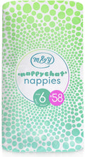 Carica l'immagine nel visualizzatore di Gallery, Mum &amp; You Pannolini Nappychat Ipoallergenici, Dimensione 6, (58 Pannolini). Protezione fino a 12 ore. Dermatologicamente Testato, senza profumo/lozione e senza cloro …