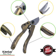 Carica l&#39;immagine nel visualizzatore di Gallery, Kjenius Forbice Giardinaggio Professionali Cesoie Potatura UNIVERSALE, ORO - Ilgrandebazar