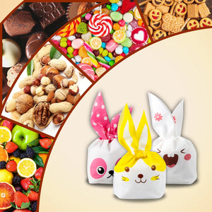 Yosemy Sacchetti Compleanno, Sacchetto per Caramella 50pcs, Multicolore - Ilgrandebazar