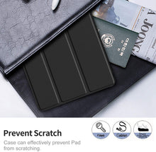 Carica l'immagine nel visualizzatore di Gallery, IVSO Cover Compatibile con Samsung Galaxy Tab A7, per Samsung Galaxy Tab A7 Cover, per Samsung Galaxy Tab A7 Custodia, Slim Custodia Cover per Samsung Galaxy Tab A7 T505/T500/T507 10.4 2020, Nero