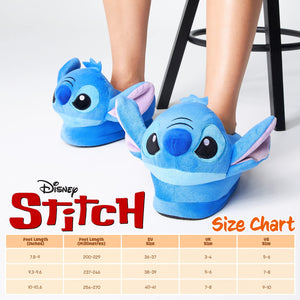 Disney Pantofole Donna - Ciabatte Con Pelo Baby Yoda Stitch Ih Oh 35-41 - Ciabatte Pelose Donna Calde Gadget (Blu Stitch, 38-39 EU)
