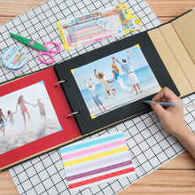 Carica l&#39;immagine nel visualizzatore di Gallery, Album DIY per Foto, Scrapbook, Sticker Diario Creativo con Incisione a Nero - Ilgrandebazar