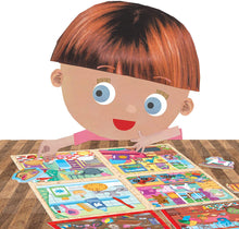 Carica l&#39;immagine nel visualizzatore di Gallery, Headu-La Mia Casetta Montessori Gioco, Multicolore, IT20454