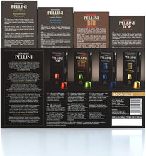 Carica l&#39;immagine nel visualizzatore di Gallery, Pellini Caffè - Espresso Pellini Confezione Gift Box (mix multigusto da 40 Capsule), Livello di tostatura Medio, Compatibili Nespresso