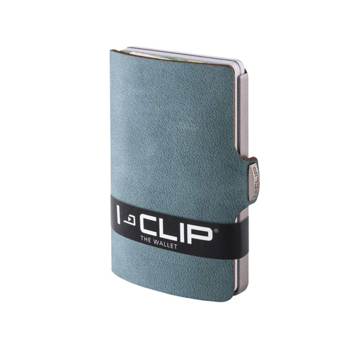 I-CLIP ® Portafoglio Soft-Touch Oliva, Metallic-Grey (Dinsponibile In 9... - Ilgrandebazar