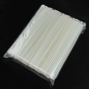 Raintwo 100 Pezzi 7x180 mm Transparente Colla a Caldo 7MM x 180MM, Beige - Ilgrandebazar
