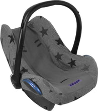 Carica l&#39;immagine nel visualizzatore di Gallery, The Original Dooky 126816 Copri Seggiolino Auto Grey Stars, Grigio con Stelle - Ilgrandebazar