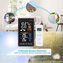 Carica l&#39;immagine nel visualizzatore di Gallery, Kalawen Stazione Meteo Meteorologica Digitale Wireless Automatica Termometro... - Ilgrandebazar