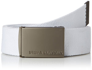 Urban Classics Canvas Belts Cintura, Olivia/Nero, Taglia Unica Unisex-Adulto - Ilgrandebazar