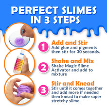 Carica l&#39;immagine nel visualizzatore di Gallery, Original Stationery Attivatore Slime – Acido Borico per Slime – Funziona Meglio del Liquido per Lentine per Slime – Ideale da Usare con Colla e PVA
