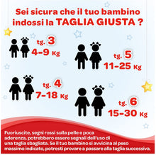 Carica l'immagine nel visualizzatore di Gallery, Huggies Unistar Pannolini, Taglia 5 (11-25 kg), Confezione da 90 Pannolini 5 90