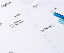 Carica l&#39;immagine nel visualizzatore di Gallery, Planner Settimanale da Tavolo - Organizer A3 43x30 a A3, Creative Mess