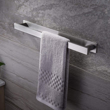 Carica l'immagine nel visualizzatore di Gallery, ZUNTO Bagno Portasciugamani 40CM Autoadesivo Per Porta Salviette in Acciaio Inossidabile Porta Asciugamano