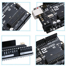 Carica l&#39;immagine nel visualizzatore di Gallery, Elegoo UNO R3 Board Scheda ATmega328P ATMEGA16U2 con Cavo USB Compatibile... - Ilgrandebazar