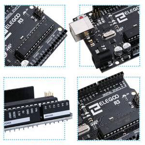 Elegoo UNO R3 Board Scheda ATmega328P ATMEGA16U2 con Cavo USB Compatibile... - Ilgrandebazar