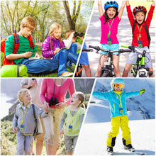 Carica l'immagine nel visualizzatore di Gallery, woktok Walkie Talkie Ricaricabile per Bambini 8 canali Funzione VOX Fino a 3 km in Area Aperta con Schermo LCD retroilluminato Ideale per attività avventurose all'aperto Gioca in Campeggio (3packs)