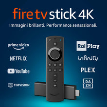 Carica l&#39;immagine nel visualizzatore di Gallery, Amazon Fire TV Stick 4K Ultra HD con telecomando vocale Alexa di ultima BLACK - Ilgrandebazar