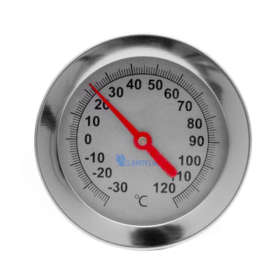 Lantelme 6115 Bimetall erdboden - Compost Termometro impermeabile di argento - Ilgrandebazar