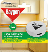 Carica l'immagine nel visualizzatore di Gallery, Baygon Esca Insetticida Formiche Pronta all'Uso, Protezione Cucina 30 g - Confezione da 1 Esca per Uso in Spazi Interni ed Esterni Esca Formiche Cucina